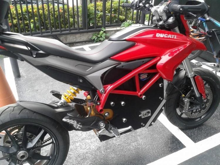 Electric Ducati Hypermotard