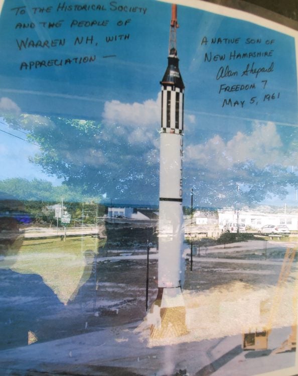 Alan Shepard signature