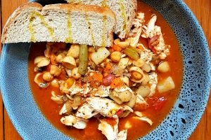 Chicken & Vegetable Tomato Stew