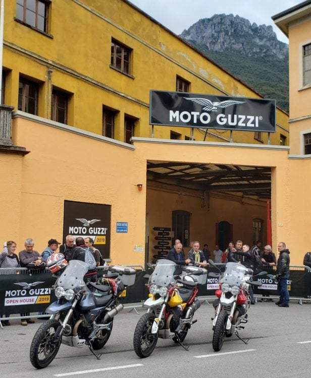 Visiting The Moto Guzzi Open House 2019 Adventure Rider