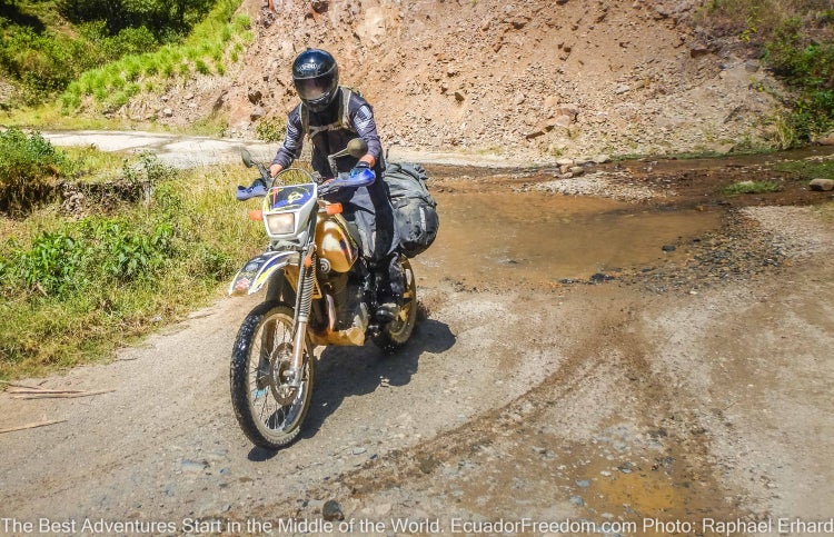 Riding Ecuador