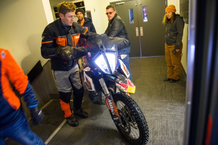 KTM vous habille de son nouvel ensemble off-road Rally