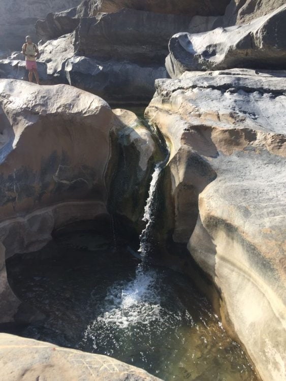 Incredible mountain pools.