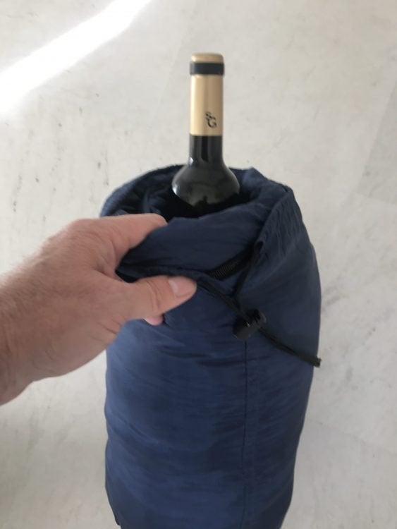 Always room for campfire booze, strategically placed, (sleeping bag) to avoid border post confiscation…