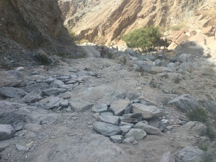 Rugged trails
