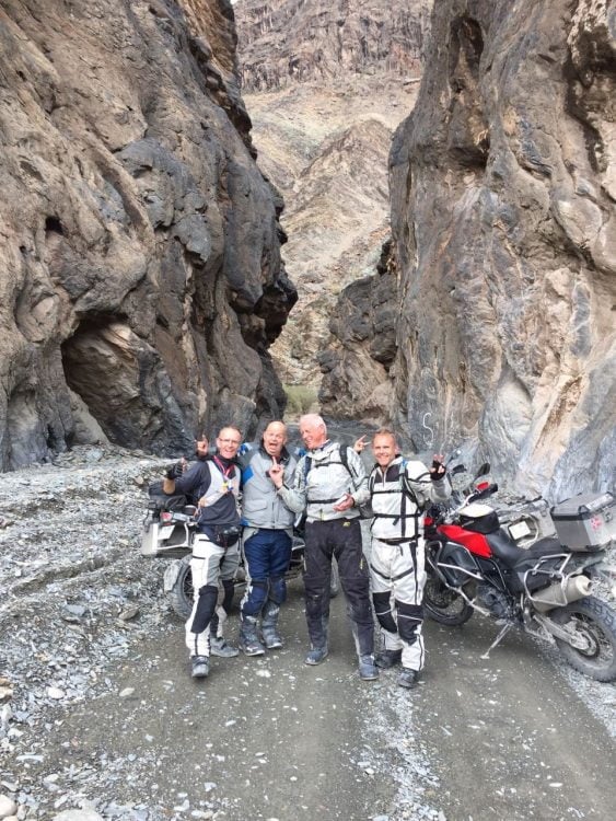 Old age adventure riding.