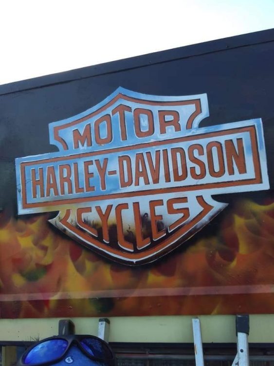 Harley Davidson Bar and Shield logo