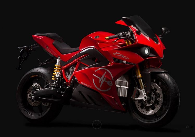 Energica electric motorcycle