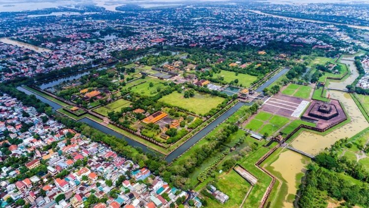 Hue Citadel, sight of fierce close quarter combat during the Tet Offensive (Source: hueworldheritage.org.vn)