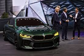 BMW M8 high status luxury car