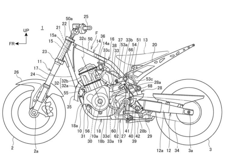 Honda Patent - Cradle Version