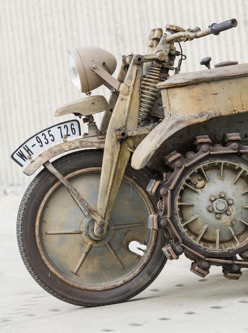 Kettenkrad front wheel