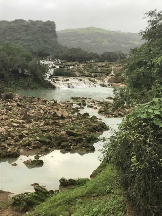 Salalah's oasis of lush green hills.