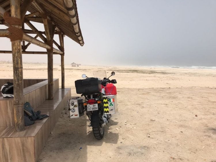 Miles of wild empty beaches.