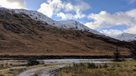 Technically I was on an adventure bike, but I chose not to follow this track into a river.