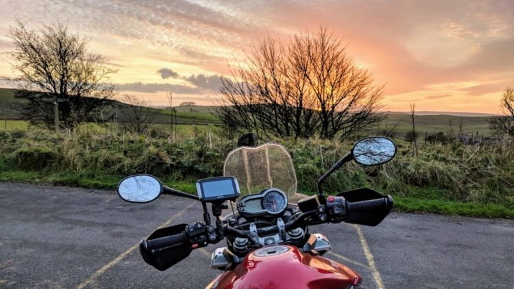 Sunset in the Peak District