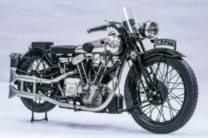Is this the motorcycle on which Lawrence of Arabia had his fatal crash?