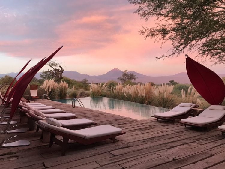 It is hard to believe this setting is real, especially after feeling like a complete dirtbag out in the harsh environment of the Salar de Atacama. -Janelle Kaz