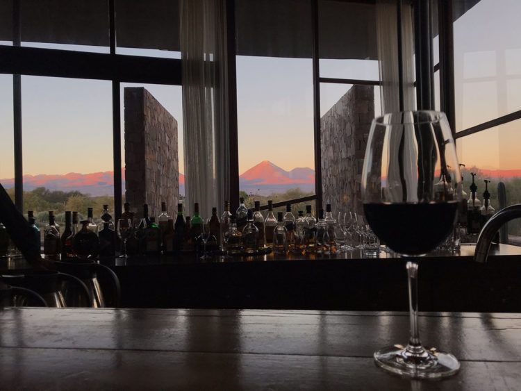View from the lodge at Tierra Atacama Hotel. -Janelle Kaz