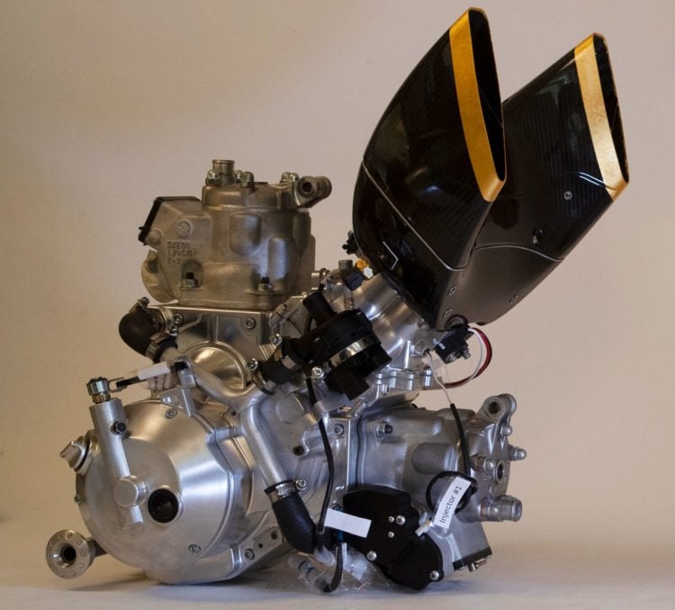 two stroke cafe racer