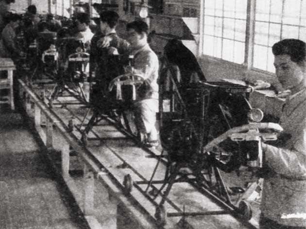 Honda early production line