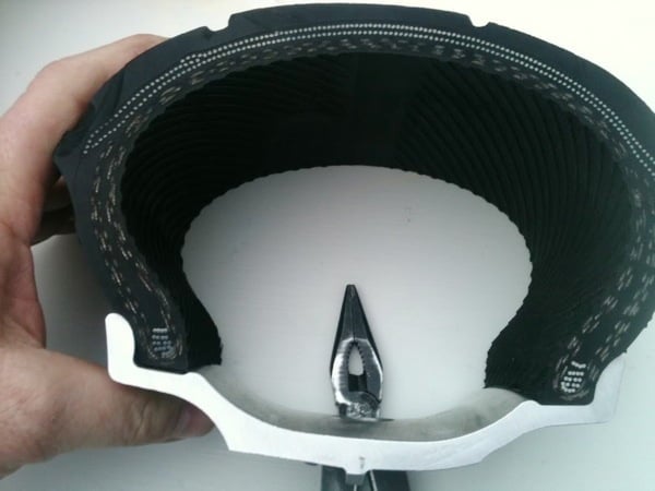 Tubeless Tyre Cross Section